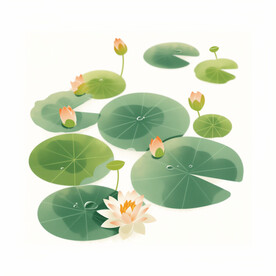 荷花素材