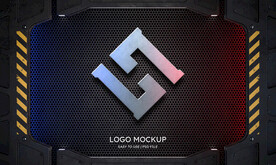 科技感LOGO样机