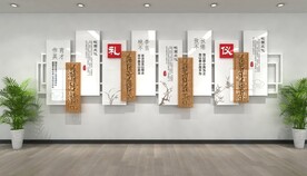 礼仪文化墙