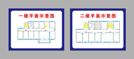 平面示意图