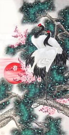松鹤延年图