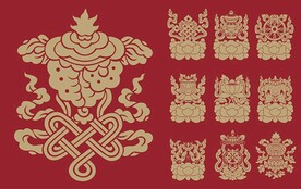 花纹边