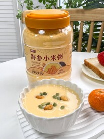小米海参粥 