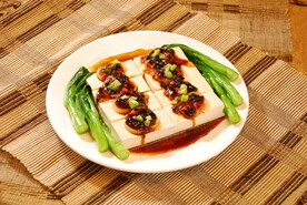 元贝蒸豆腐 