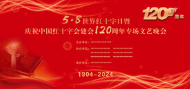 120周年活动背景布