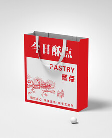 中式糕点手提袋