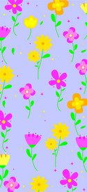 紫色底花纹