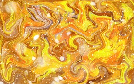 黄色抽象纹理