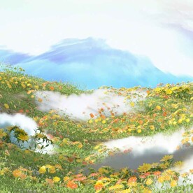 C4D模型 草地