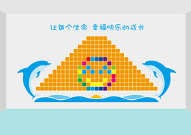 照片笑脸墙