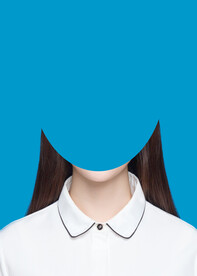 黑西装证照正装装服装证件照女