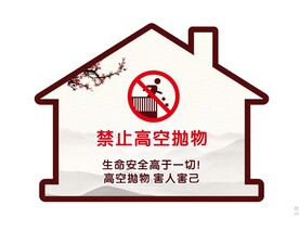 禁止高空抛物