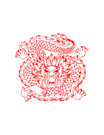 剪纸龙