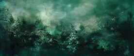 创意手绘泼墨多彩狂草水彩背景图