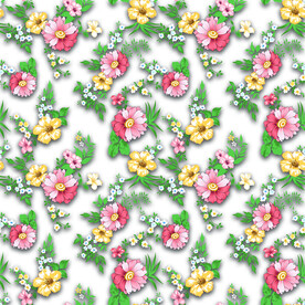 3D碎花