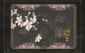 背景墙装饰画         