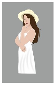 美女插画