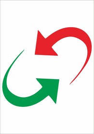 循环箭头矢量素材图
