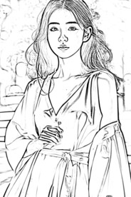 美女