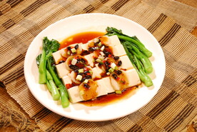 元贝蒸豆腐 