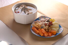 鸡炖鱼汤 食材