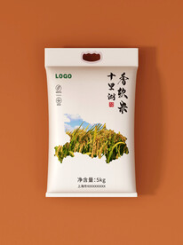 大米包装袋样机