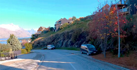 新西兰皇后镇秋景风景