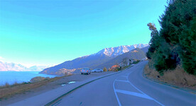 新西兰皇后镇秋景