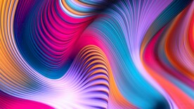 炫彩抽象立体造型
