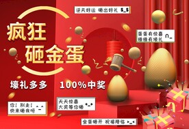 砸金蛋  活动背景