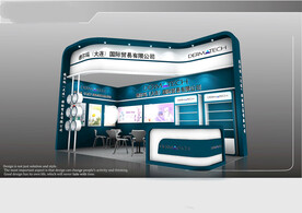 展览3D模型 二面开口