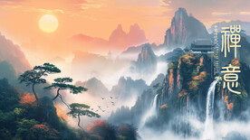 古风山水画