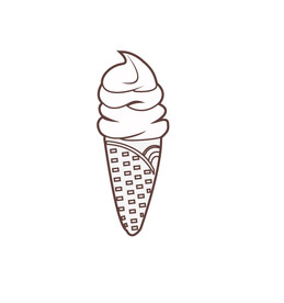 冰淇淋插画