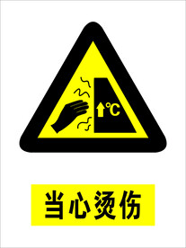 当心烫伤
