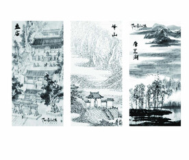 麻布画