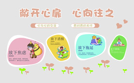 心理辅导文化墙