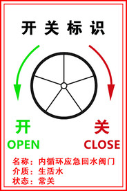开关标识