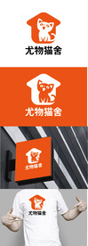 猫舍标识设计