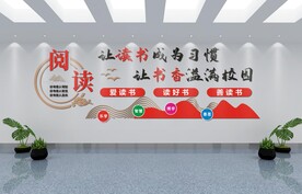 阅读文化墙