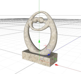 C4D模型 雕塑
