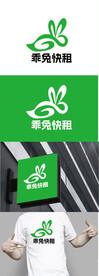 快租标识设计