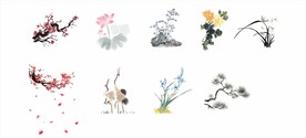 梅兰竹菊