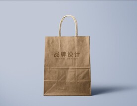 牛皮纸袋 手提袋样机