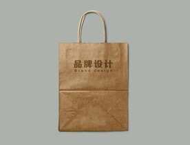 牛皮纸袋 手提袋样机