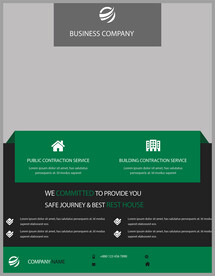 国外宣传单模板   