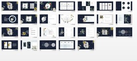 森林系服装发布会新品发布模版