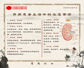 肾病患者生活中的注意事项