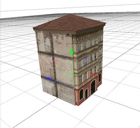 C4D模型 建筑物