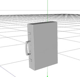 C4D模型 行李箱
