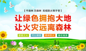 森林防火宣传